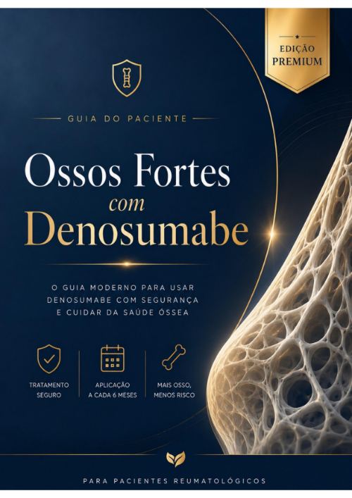 Capa do e-book Ossos Fortes com Denosumabe