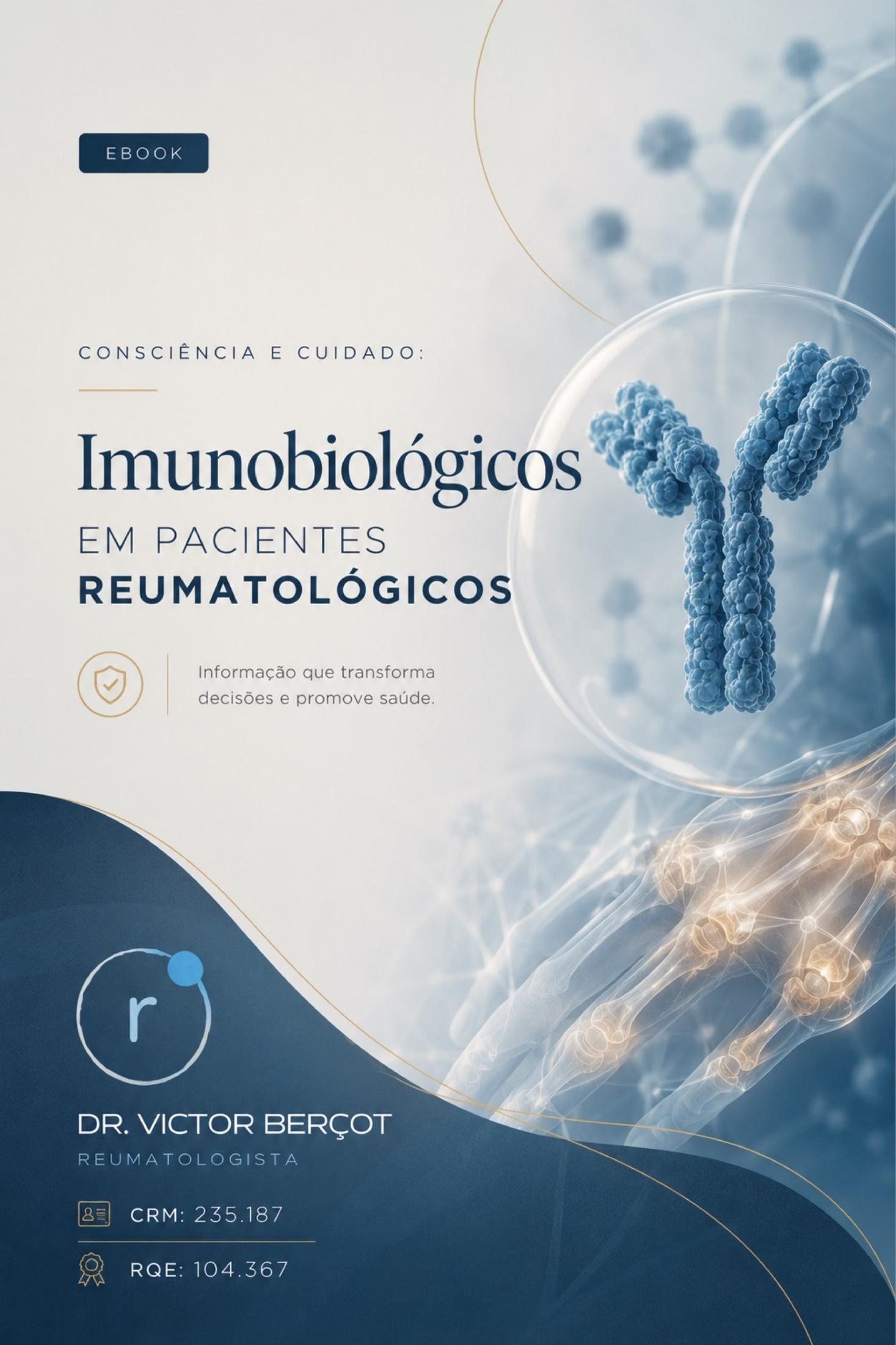 Capa do e-book Imunobiológicos · Guia para Pacientes