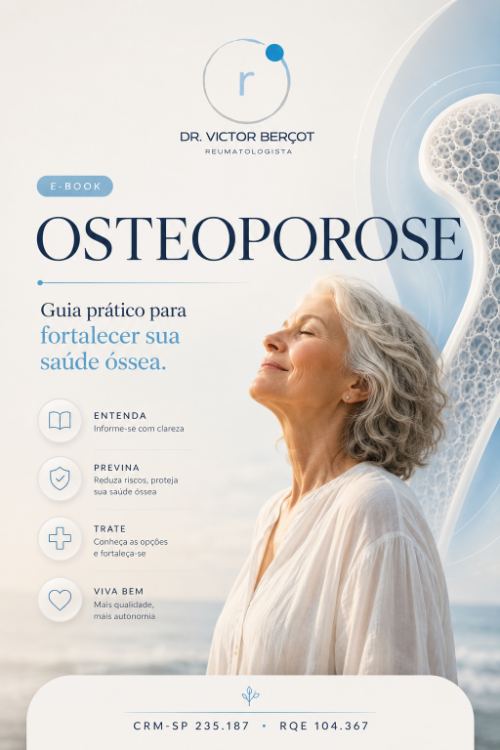 Capa do e-book Osteoporose · Guia para a Saúde Óssea