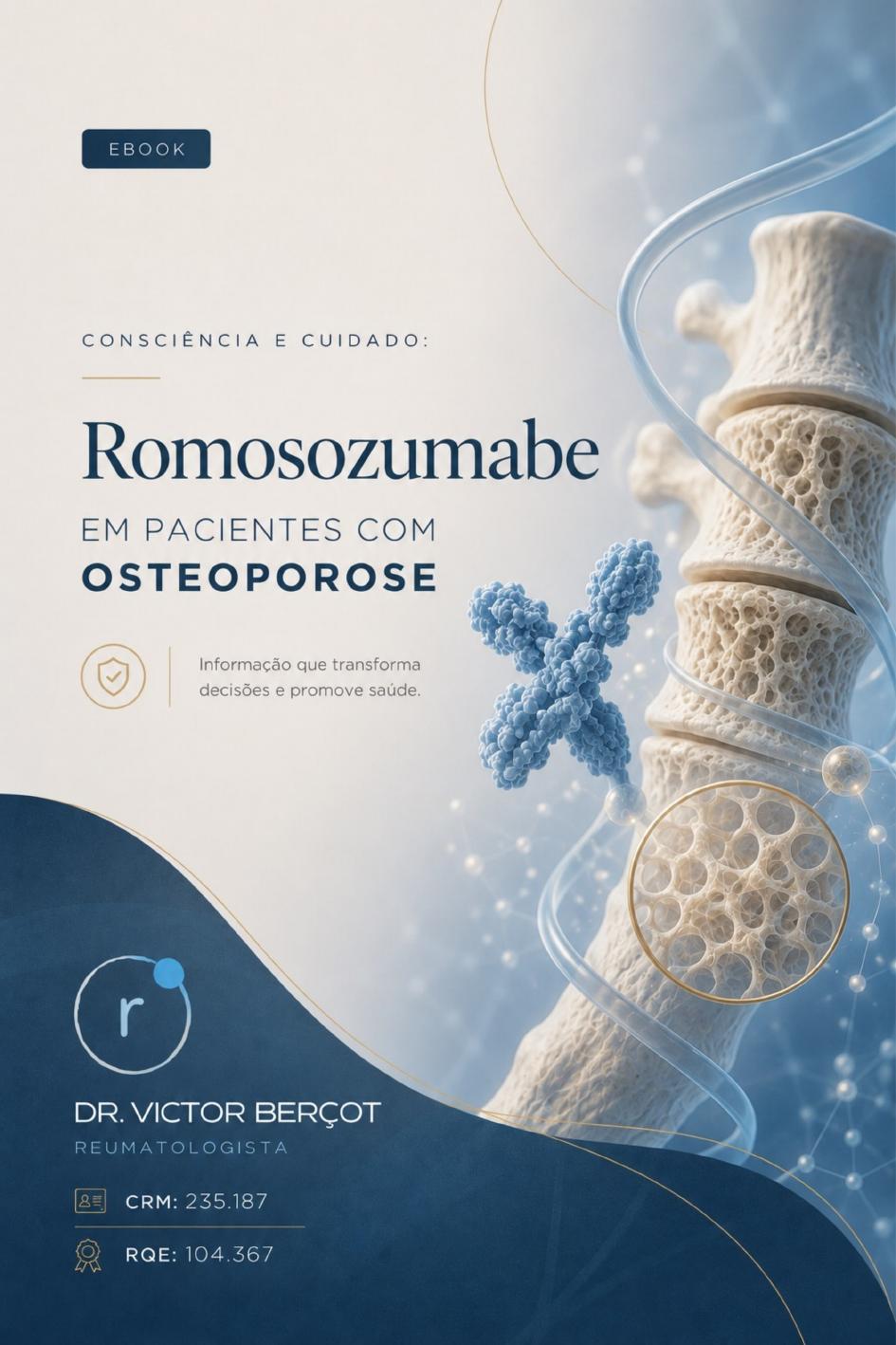 Capa do e-book Romosozumabe: Guia do Paciente