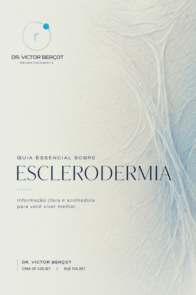 Capa do ebook Esclerodermia · Guia Essencial