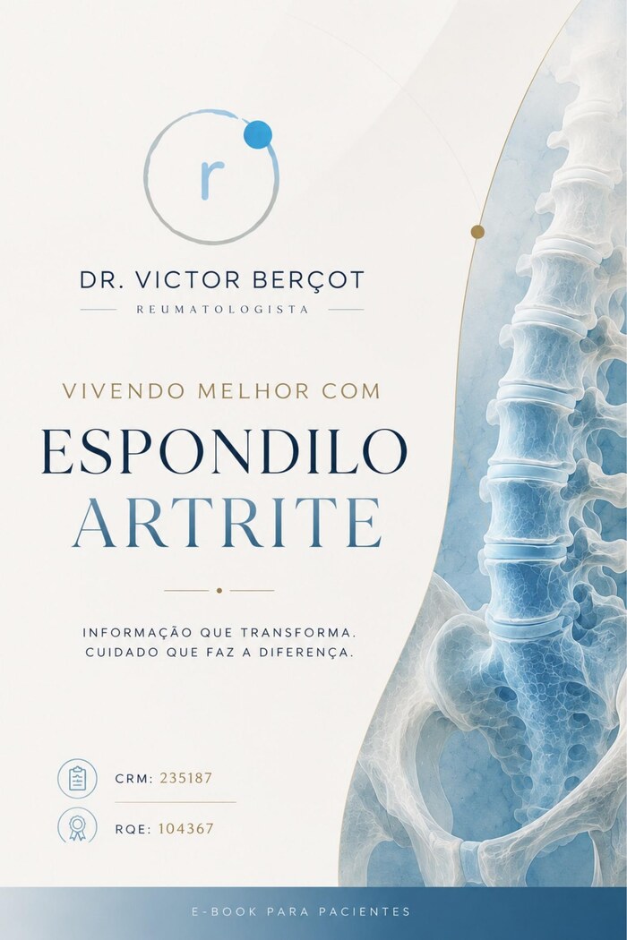 Capa do ebook Vivendo Melhor com Espondiloartrite